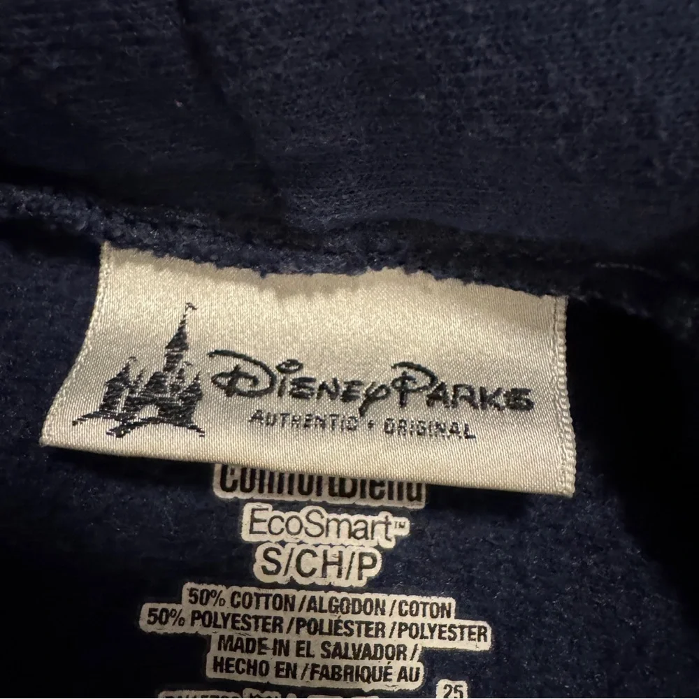 Disneyland Mickey Mouse Hoodie Navy Disney Parks- Small - Picture 4 of 9